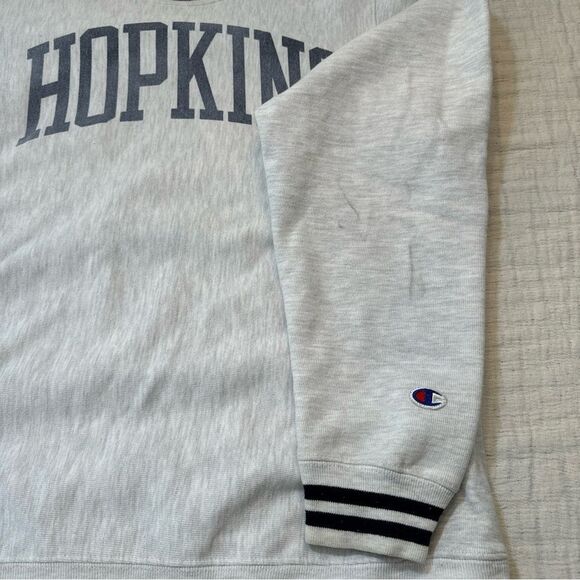 Vintage Champion Reverse Weave Crewneck John Hopkins University Rare Size Small - Picture 8 of 11